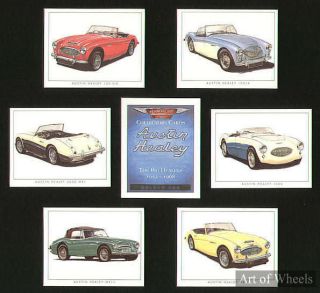 Austin Healey 3000 Mk1 Mk2 Mk3 1005 Print Trade Cards