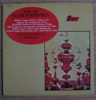 BRUNO HOFFMANN Music For Glass Harmonica MOZART LP