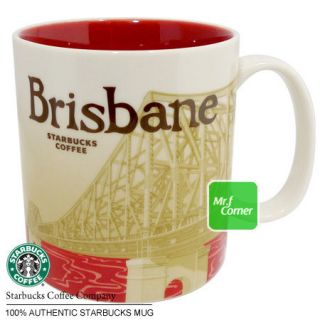   16oz Starbucks City Mug Australia Brisbane Collector Series cup