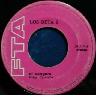 LOS BETA 5  El Canguro CUMBIA PSYCH GUARACHA 70s EX PERU 45 ♫♫