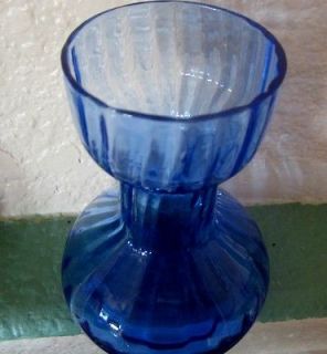 Depression Glass Colbolt Blue Vase or Shelf Deco