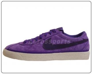 Nike Zoom Bruin SB Club Purple Suede Mens Casual Skate boarding Shoes 