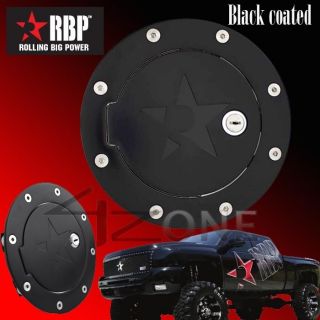 RBP Billet Black Fuel Gas Door lock 02   08 Dodge Ram 1500 03   09 RAM 