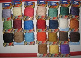Needloft BRAND 100% Nylon Yarn Plastic Canvas Wool 3 NEW Skeins 60 