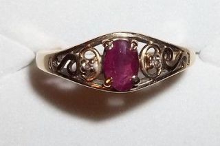 burmese ruby ring in Fine Jewelry
