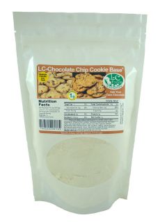 Sugar Free Chocolate Chip Cookie Base, Low Carb, Diabetic Friendly 