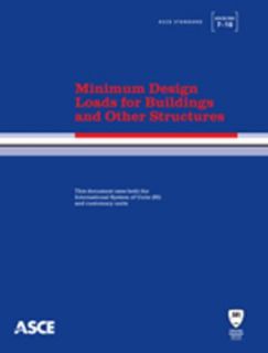 Minimum Design Loads for Buildings and Other Structures Asce sei 7 10 