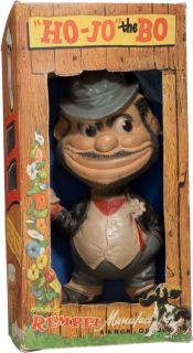 1949 Rempel Brooklyn Bum Rubber Squeak Toy and Original Box  HO JO 