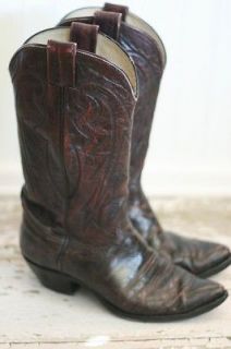 Vintage Olathe cowboy boots 9D Made in USA