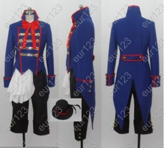 Black Butler Kuroshitsuji Drocell Cainz Cosplay Costume Custom
