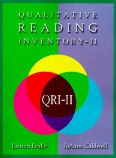 Qualitative Reading Inventory Vol. II by JoAnne Caldwell and Lauren 