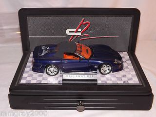 BC1 124 Franklin Mint Callaway C12 Corvette Model Signature Edition w 