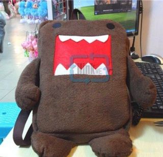 Hot Domo Kun Figure Plush Soft Cartoon Cute Backpack School Shoulder 
