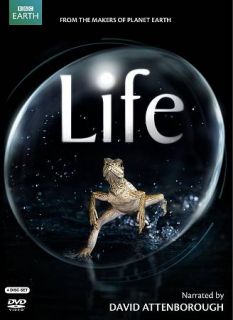 Life (Narrated By David Attenborough) (DVD, 2010, 4 Disc Set