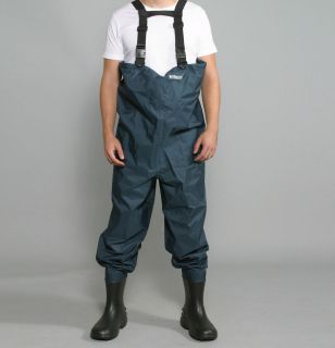 Hodgman Mens Chest Waders in Blue  NWT