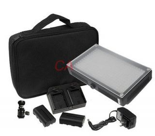   LED Video Light 6580Lux + Battery f DV Camera Camcorder Lighting