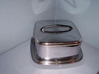 Lincoln Beautyware Chrome Locking Cake Carrier/Server/Keeper   Plate 