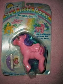 Mint on Card MY LITTLE PONY Twinkle Eyed WHIZZER G1 1986 YEAR 4