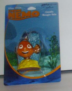 NEW FINDING NEMO PARTY SUPPLIES   NEMO CANDLE FIGURE BY DISNEY 