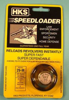 HKS 29 M Speed Loader 44 Mag/Spl Smith & Wesson 629 Redhawk And Others 