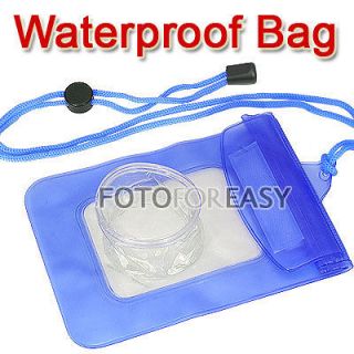 waterproof underwater blue diving dive digital camera case dry bag