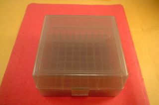   56 Ammo Box 100 Rounds Smoke Plastic Ammo Can 223 or 222 Caaliber NEW