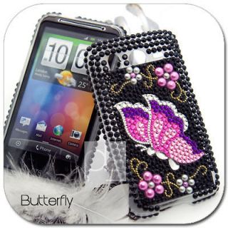   BLING Back Hard Skin Case Cover HTC A9191 Desire HD / At&t Inspire 4G