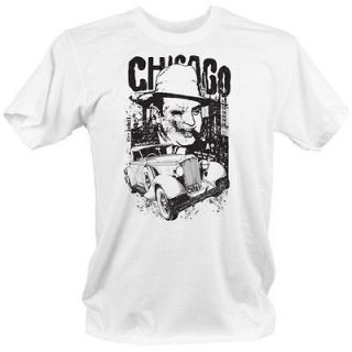 All Capone funny t shirt 3XL Chicago Gangster Mafia gangsta gun