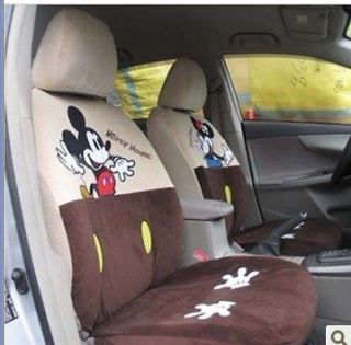 NEW Disney Mickey & Minnie Mouse G019 Car Seat Cover Set 10 pcs
