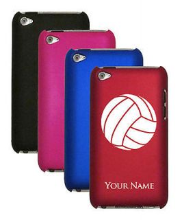 Personalized Engraved iPod Touch 4G Case/Cover   VOLLEYBALL BALL