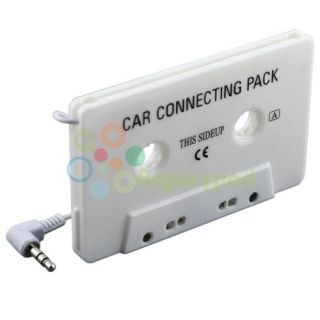 Car Stereo Audio Cassette Tape Adapter Accessory For Apple iPhone iPod 