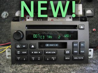 LINCOLN TOWN CAR CD DISC TAPE PLAYER SAT RADIO STEREO 05 06 07 08 09 