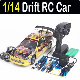 RC CAR DRIFT 1/14 114 REMOTE Control 4WD ELECTRIC AUTO Top racing 