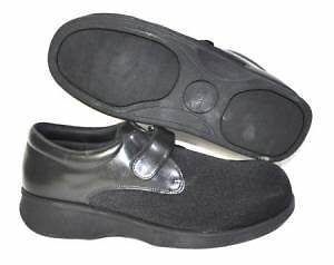 Dr. Jeb Womens Velcro Diabetic Shoes Black Sz 8.5 M NEW