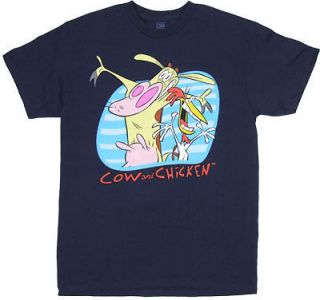 Open Arms   Cow And Chicken T shirt