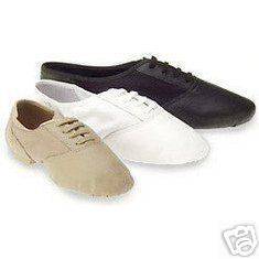 Capezio 358 split sole jazz dance shoes tan 1 M kids
