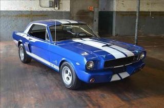   Shelby GT 350 tribute 1965 Mustang 4 Speed, 289 High Output Shelby