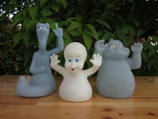 Lot Of 3 Casper The Friendly Ghost The Movie Plastic Figurines 1995 