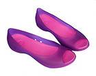 womens fashion CROC Style Carlie Translucent Flat sandals beach shoe 