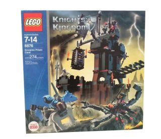 Lego Castle Knights Kingdom II Scorpion Prison Cave 8876