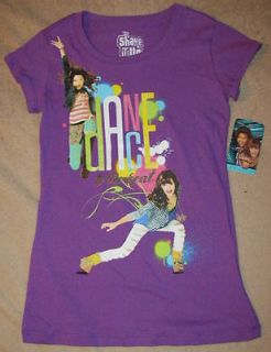 Disneys SHAKE IT UP *Dance* Purple Tee T Shirt sz 14/16