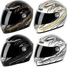 Nitro Aikido Sharp 5 Star Fibreglass Motorbike Motorcycle Helmet