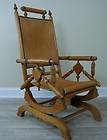 antique platform rocking chair in Chairs