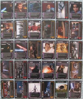 Star Wars TCG Attack of the Clones Rare Cards Part 1/2 (AOTC)