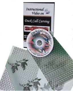 Duck Call Carving with Master Carver Bill Janney (DVD)/wood carving 