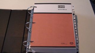 Case 680E or 680CK E Loader Backhoe Service Manual NEW