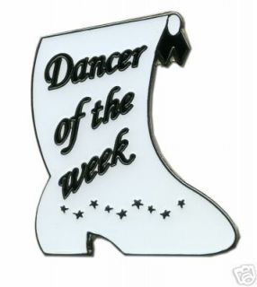 Dancer of the Week   Lapel Pin   Marching Boot