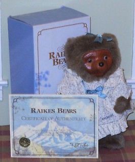   Series 1 Chelsea Bear   Certificate, Box, and Unused Excellent Doll