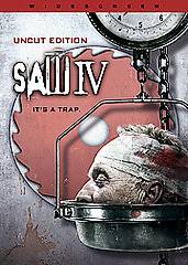 Saw IV DVD, 2008, Canadian Widescreen