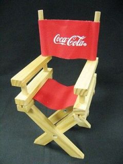 Coca Cola Bean Bag Director Chair Accessory  1998 New